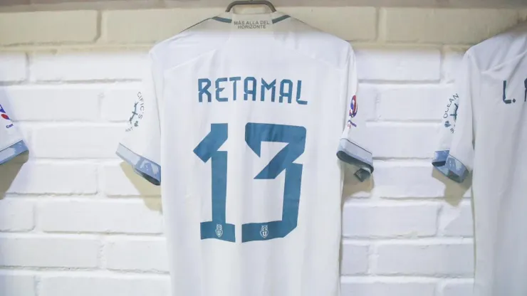 David Retamal cuenta los minutos para su debut oficial en la U. (Foto: Universidad de Chile). 