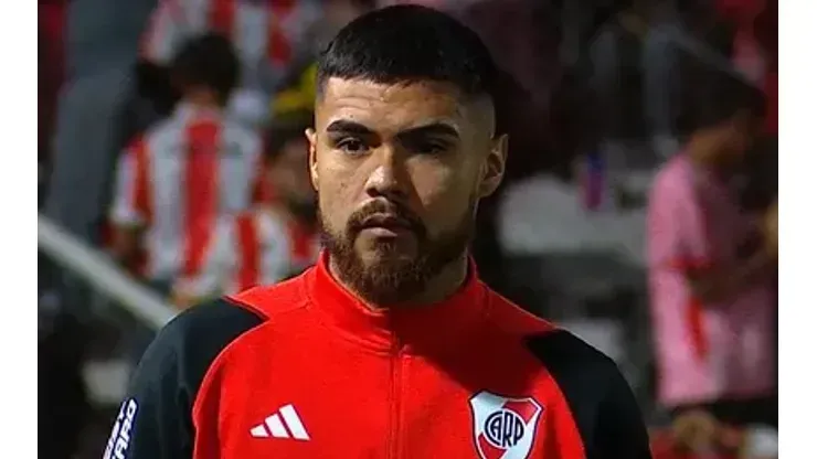 Paulo Díaz estaba presente en Mendoza para el partido.