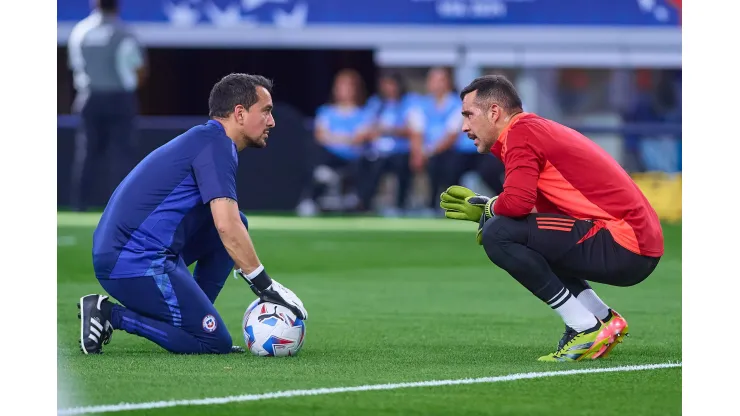 Claudio Bravo afina detalles para el estreno. 
(Jonathan Duenas/Mexsport/Photosport).