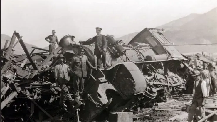 Terremoto en Atacama 1922. Foto: Santiago Nostálgico.