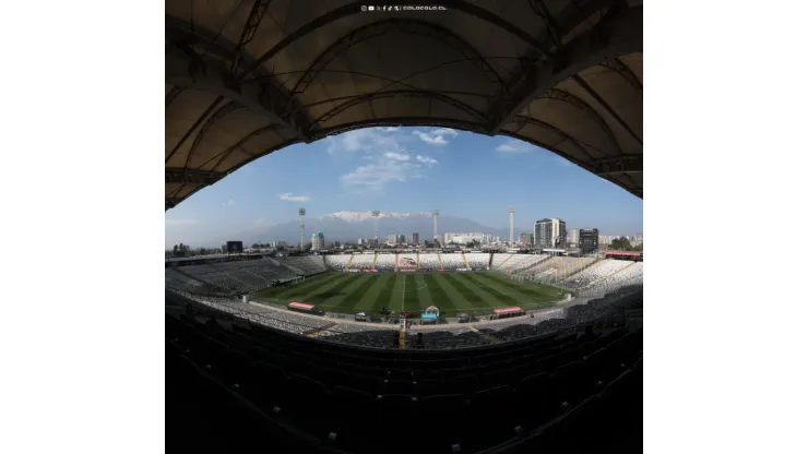 El estadio Monumental. (Foto: Comunicaciones Colo Colo).