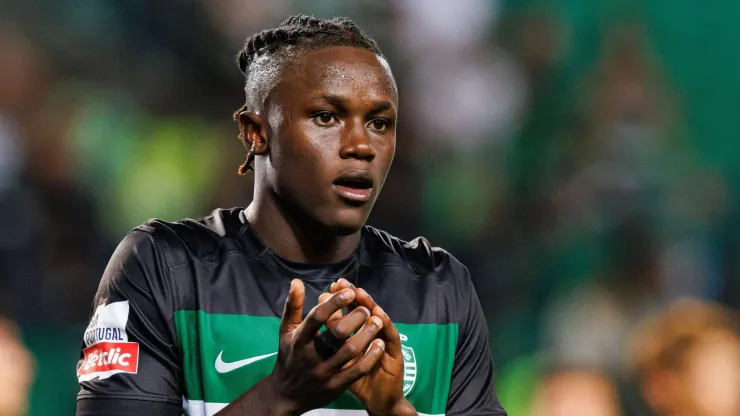 Geovany Quenda se aproxima de renovação com Sporting. Foto: Imago
