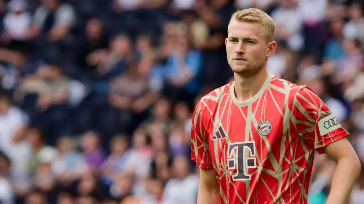 Matthijs De Ligt ainda na pré-temporada pelo Bayern. Foto: Imago
