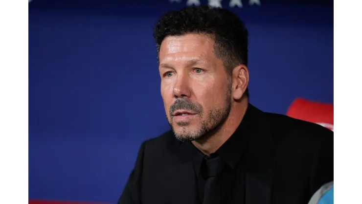 Diego Simeone, treinador do Atlético de Madrid. Foto: Imago
