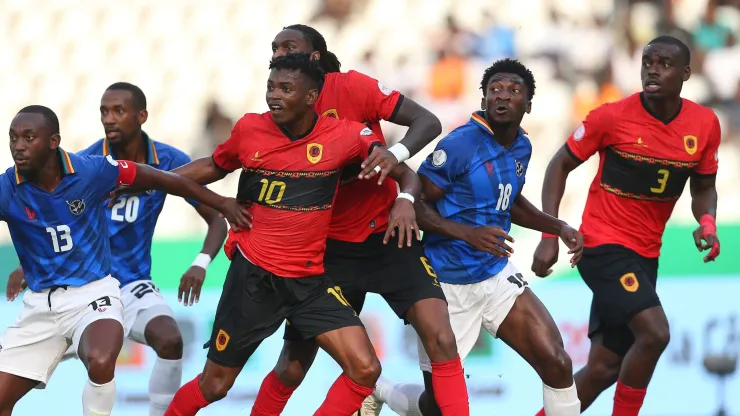 A Seleção de Angola apurou-se para a CAN 2025. Foto: Imago
