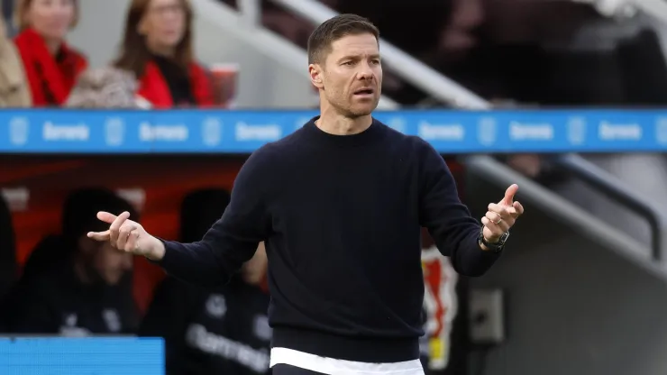 Xabi Alonso, treinador do Bayer Leverkusen. Foto: Imago
