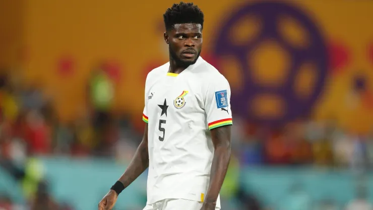 Thomas Partey, de Gana, não joga contra Angola. Foto: Imago
