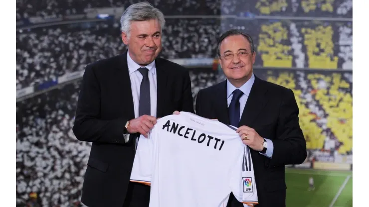 Carlo Ancelotti New Real Madrid Manager Press Conference and Photo Call
