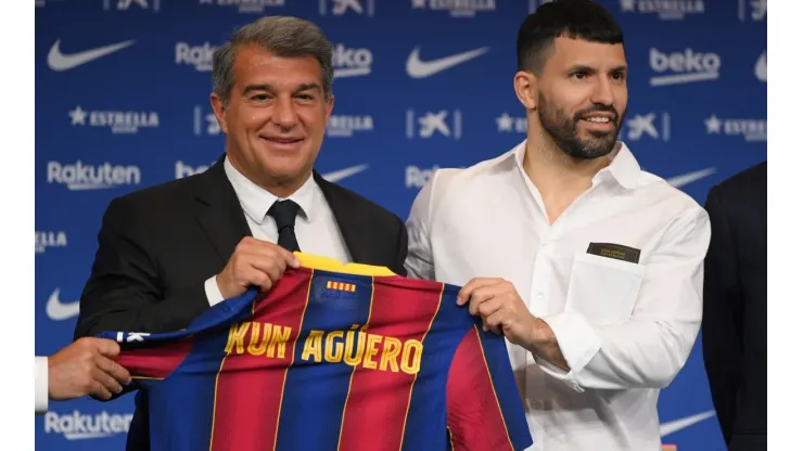 FC Barcelona Sign Sergio Aguero
