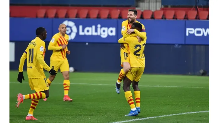 C.A. Osasuna v FC Barcelona - La Liga Santander
