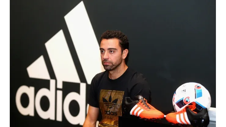 Xavi opens adidas zone in the new flagship Go-Sports Store in the Mall of Emirates Dubai
