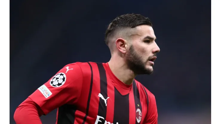 Theo Hernandez of Ac Milan  looks on during the  Uefa
