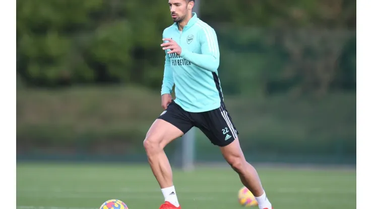 Pablo Marí não está atuando no Arsenal
