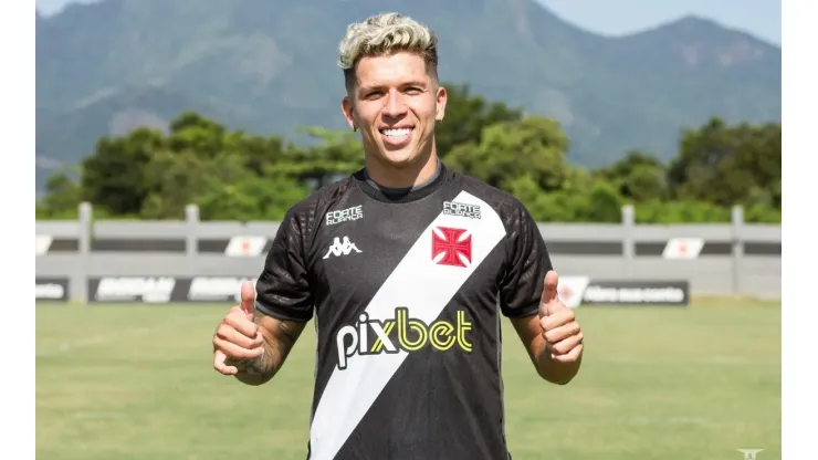 Bruno Nazário é apresentado no Vasco (Foto: Vitor Brügger/Vasco da Gama)
