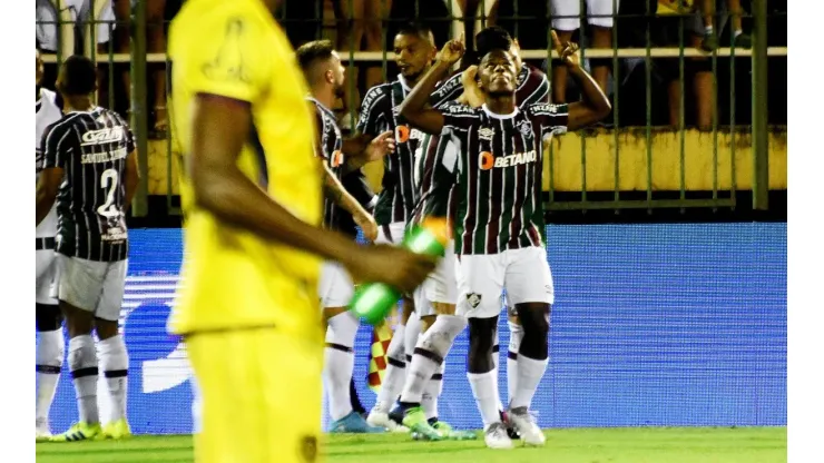 Jhon Arias entra no segundo tempo e garante vitória do Fluminense (FOTO: MAILSON SANTANA/FLUMINENSE FC)
