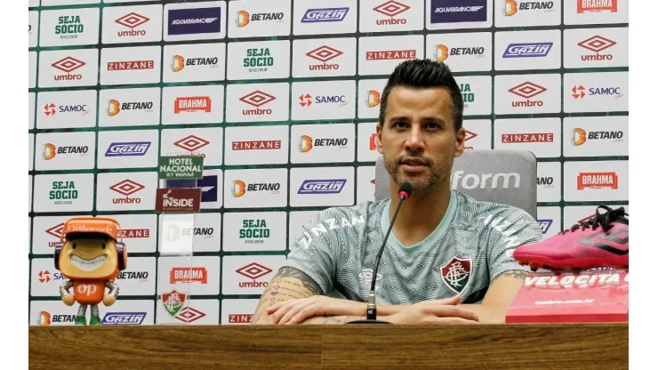 Fábio foi apresentado oficialmente como jogador do Fluminense (FOTO: LUCAS MERÇON / FLUMINENSE F.C)
