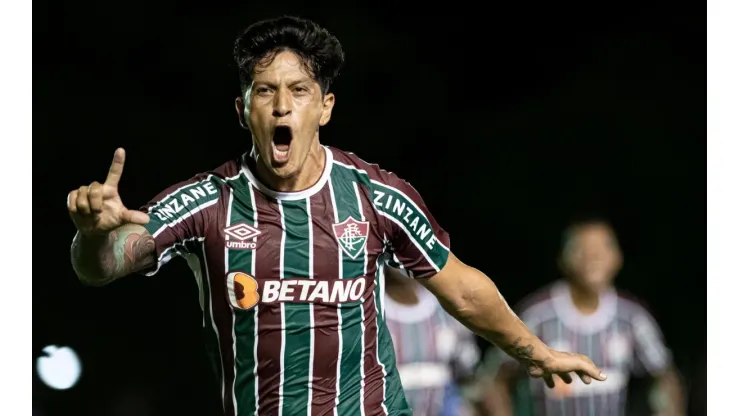 Cano marca pela primeira vez com camisa do Fluminense e ajuda equipe a vencer o Audax (Foto: Jorge Rodrigues/AGIF)
