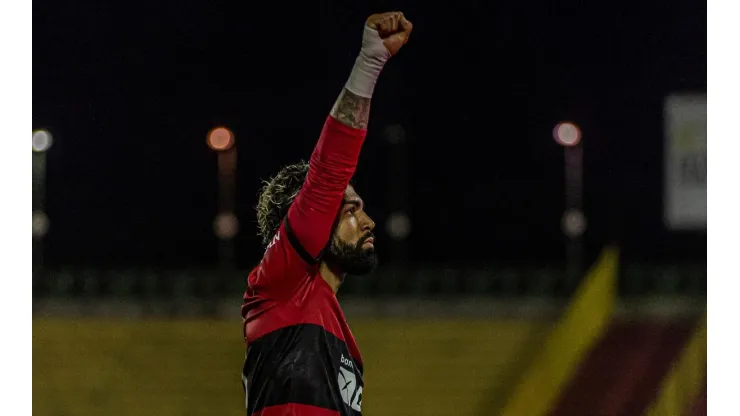 Gabigol marca e Flamengo volta a vencer no Cariocão (Foto: Paula Reis / Flamengo)
