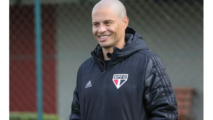 Alex de Souza foi o técnico do São Paulo na Copinha
