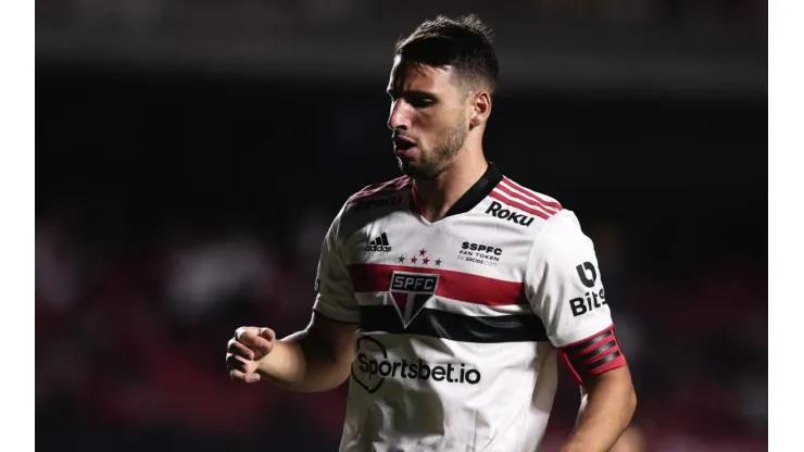 Calleri confessa que gol de bicicleta foi sorte (Foto: Ettore Chiereguini/AGIF)
