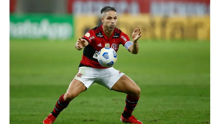 Diego Ribas tem contrato com o Flamengo até o final de 2022
