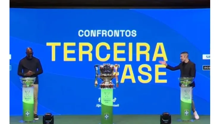 CBF realiza sorteio para a terceira fase da Copa do Brasil (Foto: Reprodução)
