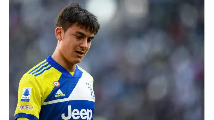 Paulo Dybala of Juventus FC looks dejected during the Serie
