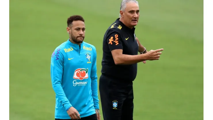 Tite revela papo com Neymar
