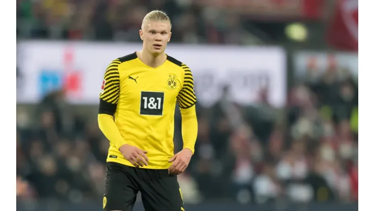 Erling Haaland foi descartado do Liverpool
