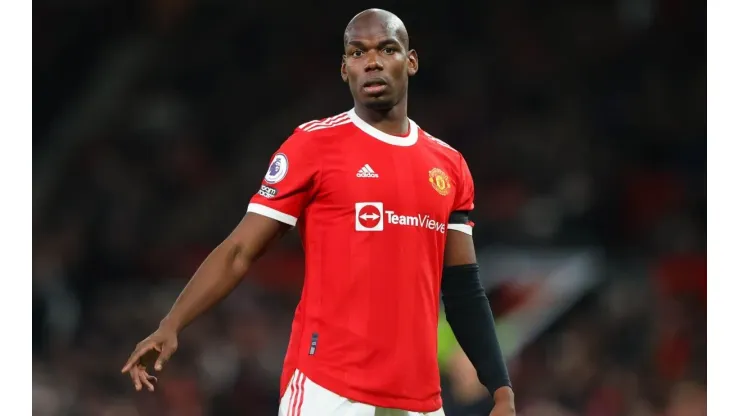 Pogba, em campo pelo Manchester United (Foto: Getty Images)
