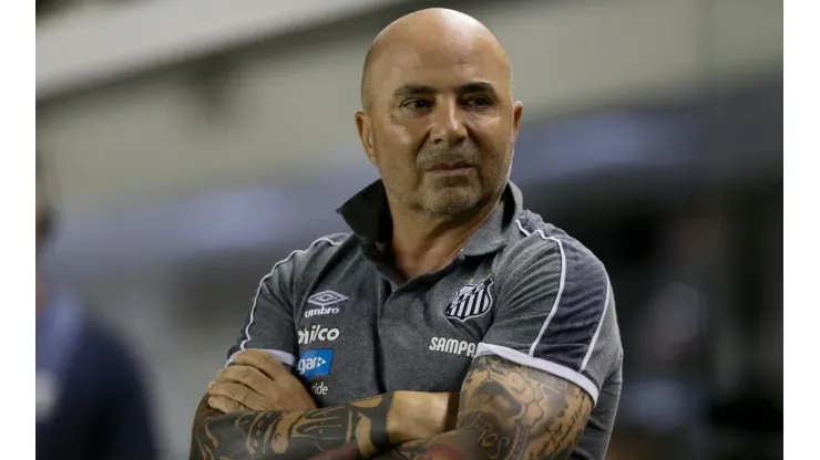 Jorge Sampaoli, ex-treinador do Santos (Foto: Getty Images)
