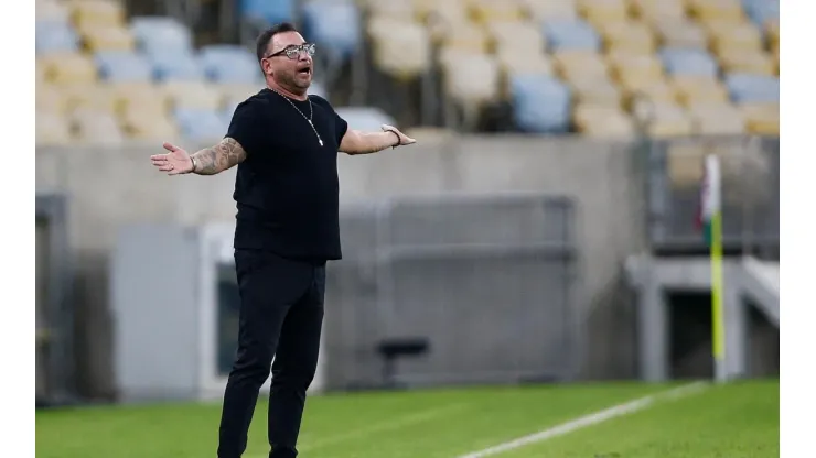 Antonio Mohamed falou sobre treta no intervalo de Fluminense x Atlético-MG (Foto: Wagner Meier/Getty Images)
