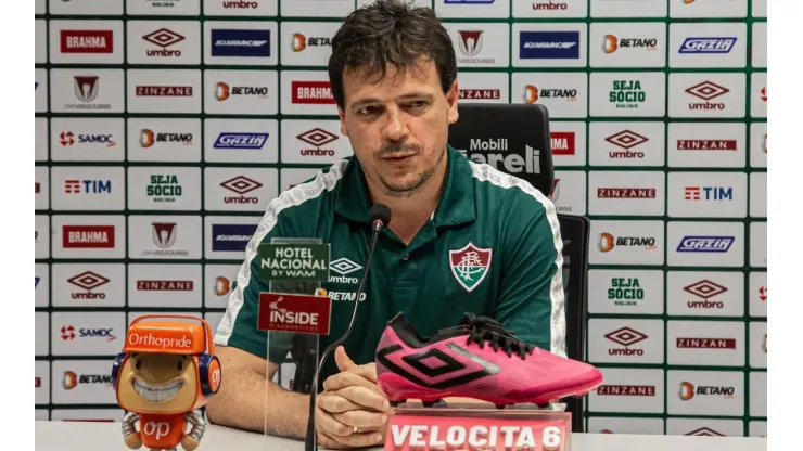 Fernando Diniz elogia postura do Fluminense contra o Atlético-MG (FOTO DE MARCELO GONÇALVES / FLUMINENSE FC)
