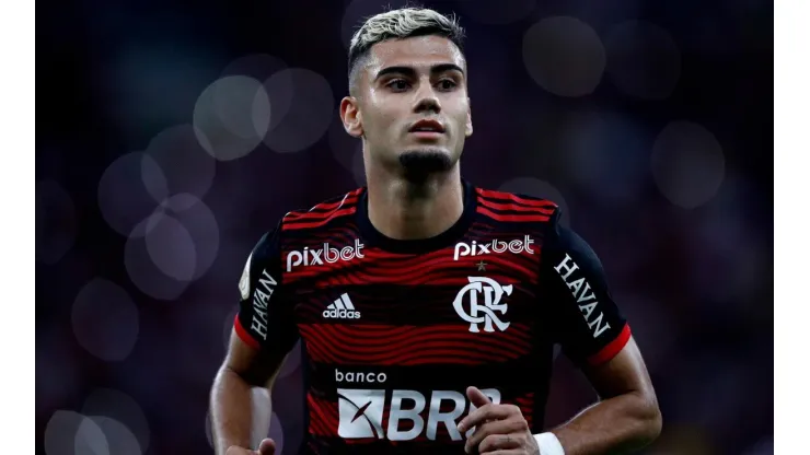 Andreas Pereira se despediu do Flamengo na vitória sobre o Tolima (Foto: Getty Images)
