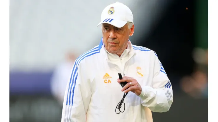 Carlo Ancelotti, treinador do Real Madrid, definiu barca
