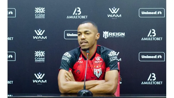 Marlon Freitas exalta Atlético-GO após acertar com o Botafogo (FOTO: Alan Deyvid/ACG)
