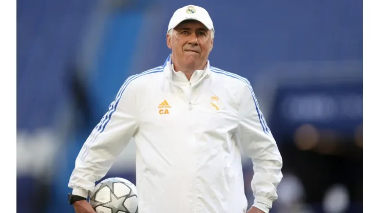 Carlo Ancelotti, treinador do Real Madrid (Foto: Getty Images)
