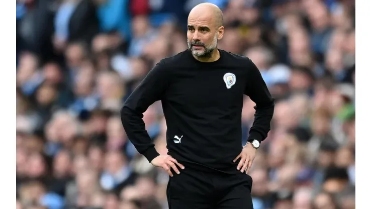 Pep Guardiola, treinador do Manchester City (Foto: Getty Images)
