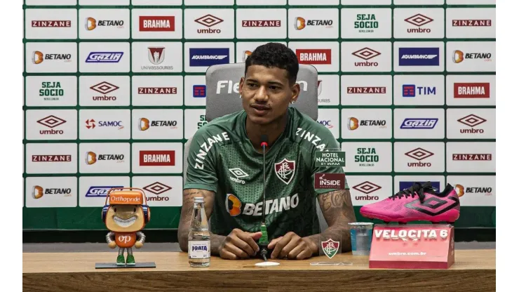 Marrony conta que foi a presença de Fernando Diniz que o fez optar pelo Fluminense (FOTO: MARCELO GONÇALVES / FLUMINENSE F.C)
