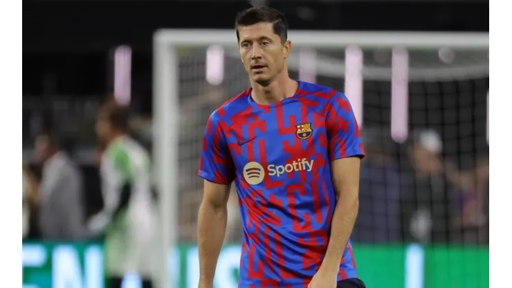 Robert Lewandowski, atacante do Barcelona (Foto: Getty Images)
