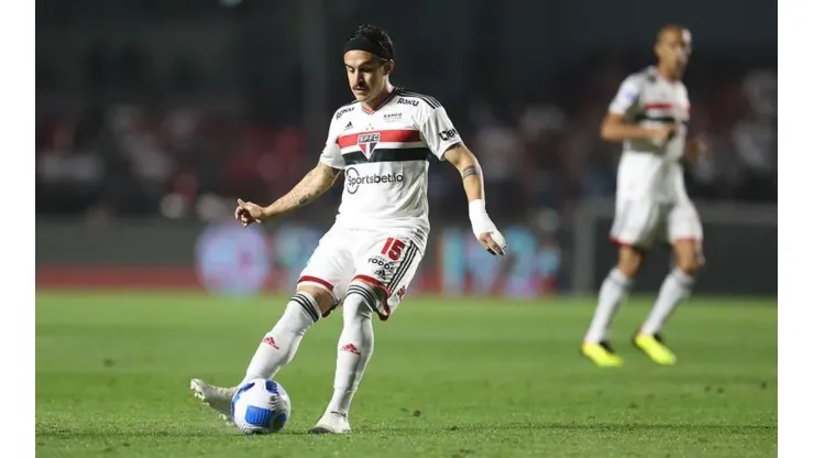 Com contrato perto do fim, Gabriel Neves diz que gostaria de continuar no São Paulo (Fotos: Paulo Pinto / saopaulofc.net)
