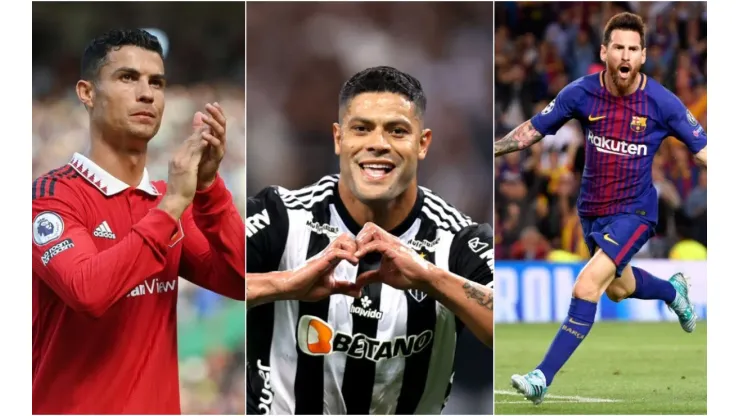 Cristiano Ronaldo, Messi, Hulk e mais: Veja quais são os artilheiros do futebol mundial em atividade