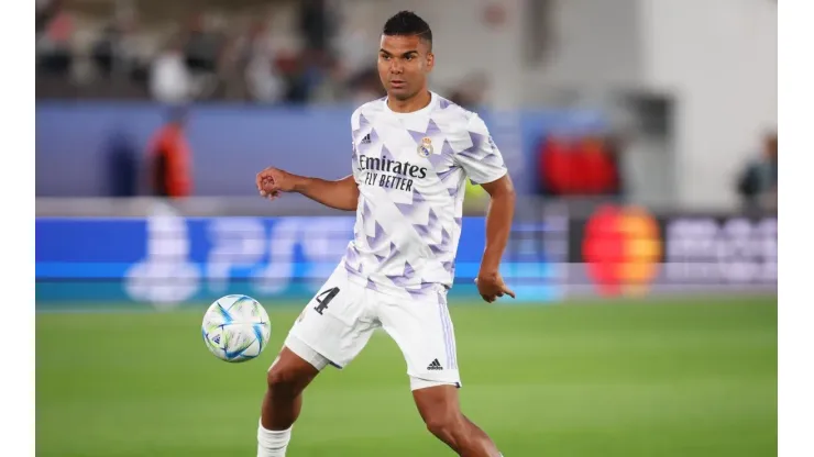 Saída de Casemiro do Real Madrid para o Manchester United pode cerca de R$ 10 milhões ao São Paulo (Foto: Alex Grimm/Getty Images)
