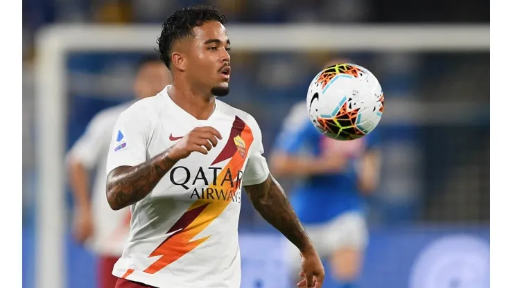 Justin Kluivert, em campo pela Roma (Foto: Getty Images)
