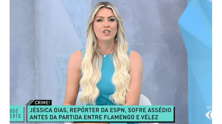 Renata Fan, apresentadora da TV Bandeirantes (Foto: Reprodução/YouTube/Jogo Aberto)
