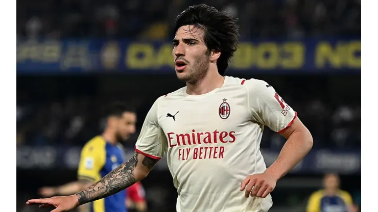 Sandro Tonali, volante do Milan (Foto: Getty Images)
