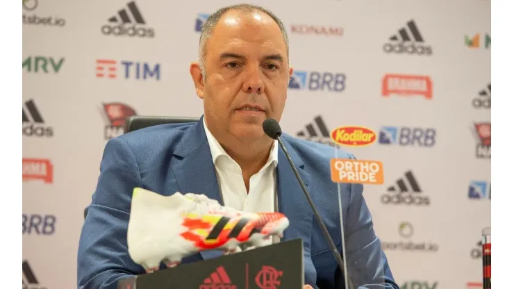 Marcos Braz revela que Flamengo pode voltar a conversa para manter Rodinei (Foto: Alexandre Vidal / Flamengo)
