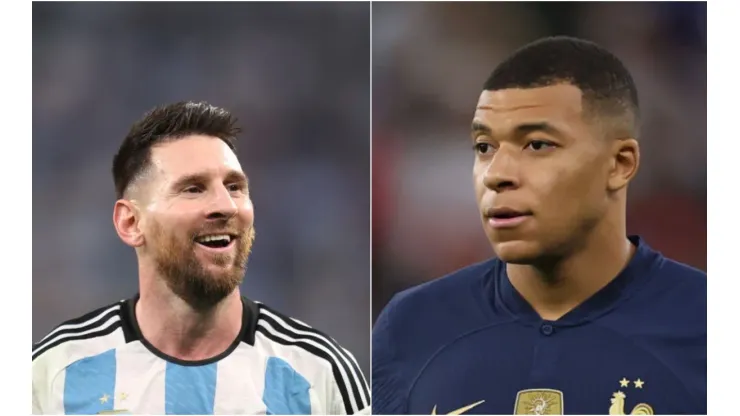 Alex Grimm/Alex Grimm/Getty Images - Mbappé e Messi
