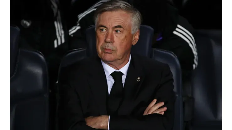 Carlo Ancelotti tecnico do Real Madrid.
