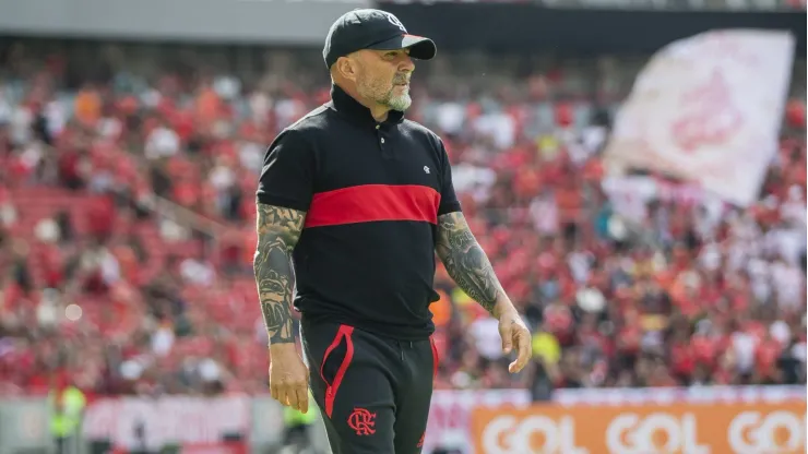 Jorge Sampaoli tecnico do Flamengo. (Photo by Fernando Alves/Getty Images)
